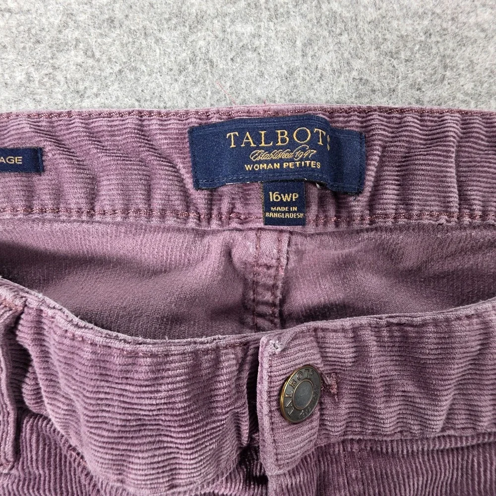 Talbots corduroy pants